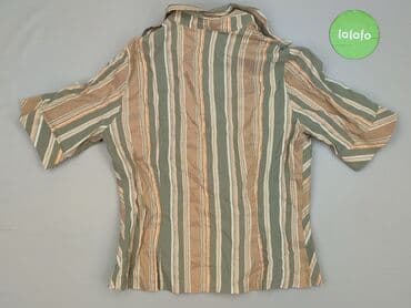 koszulka z długim rękawem w paski: Bluzka damska, rozmiar XL — 3