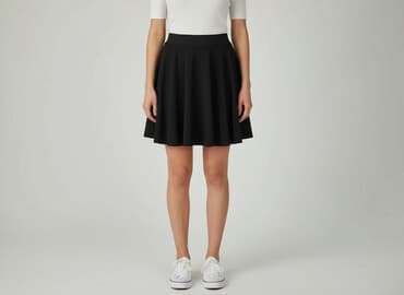 spódniczka mini rozkloszowane: Spódnica damska, rozmiar S — 5