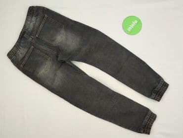 spodenki oversize: Spodnie jeansowe, Little kids, 9 lat, 128/134, stan - Idealny — 3