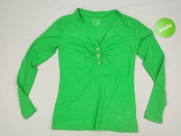 sweter z dekoltem v: Bluzka damska, L — 2