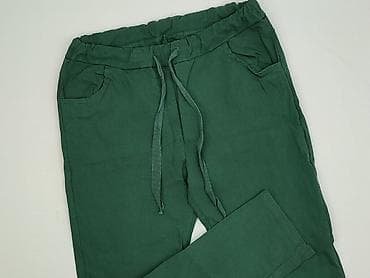 Material trousers for women, size M