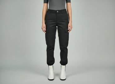 spodnie cargo damskie new yorker: Spodnie materiałowe damskie, rozmiar S — 6