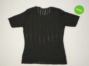 bluzki z koronką czarne: Sweter damski, rozmiar M — 2