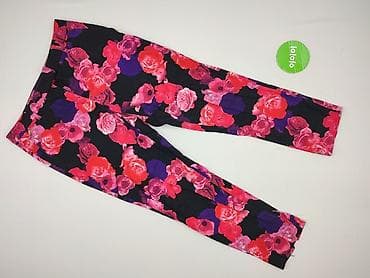 klapki angielski: Spodnie materiałowe damskie, rozmiar M — 2