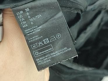 Trousers: H&M Divided, Material trousers for women, size M — 5