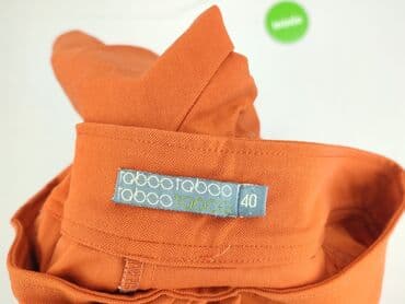 adidas spodnie pomarańczowe: Spodnie materiałowe damskie, rozmiar L — 4