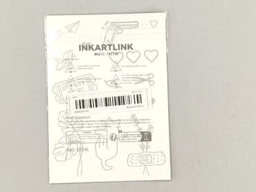 Inne akcesoria: Zestaw tymczasowych tatuaży, idealny do personalizacji wyglądu. Arkusz — 3