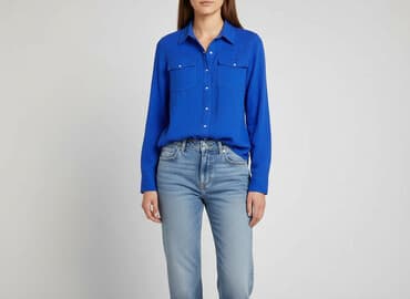 koszula niebieska hm: Yessica, Koszula damska, rozmiar S — 7