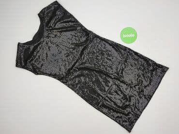 bluzki cekinowe czarne: Sukienka damska, rozmiar XS — 2