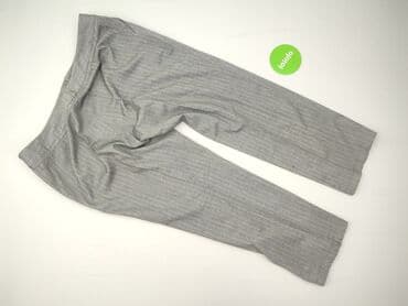 czarne spodnie materiałowe: Spodnie materiałowe damskie, rozmiar 4XL — 3