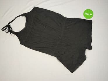 krótkie spodenki ogrodniczki damskie: UpFashion, Kombinezon damski, rozmiar M — 3