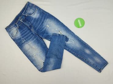 dziurawe dżinsy: Jeansy damskie, rozmiar L — 3