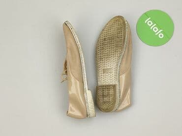 kozaki beżowe ccc: Półbuty damskie, 38 — 3