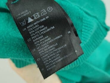 szmaragdowy sweter: H&M Basic, Kardigan damski, rozmiar L — 6
