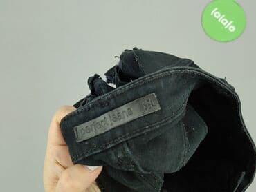 czarne krótkie spodenki z dziurami: Szorty damskie, rozmiar M — 4