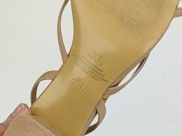 buty na klocku ccc: H&M, Sandały damskie, rozmiar 39 — 5