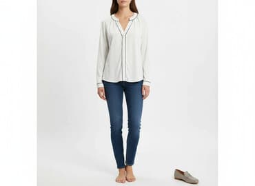 bluzka barbie h m: H&M, Bluzka damska, rozmiar XS — 8