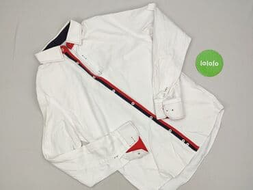 białe spodnie na wesele: Koszulа dla mężczyzn, rozmiar M — 2