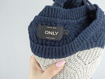 c a sweter w paski: ONLY, Sweter damski, rozmiar L — 5