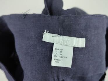 hm spodnie zimowe: H&M, Spodnie materiałowe damskie, rozmiar L — 4