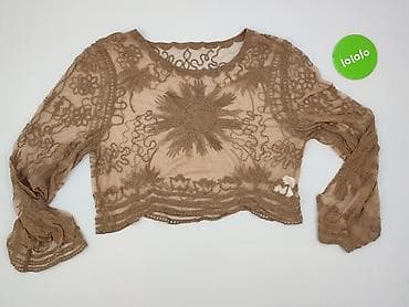brazowe bluzki: Top damski, rozmiar One size — 2