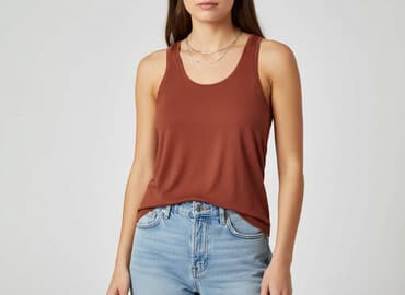 bluzka h m basic: H&M Basic, Top damski, rozmiar S — 8
