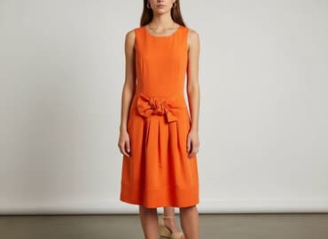 sukienki pomarańczowe: Sukienka damska, rozmiar S — 1