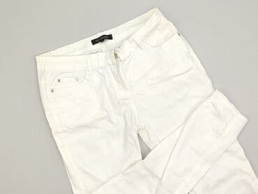 spodnie woskowane białe: Top Secret, Spodnie materiałowe damskie, rozmiar L — 2