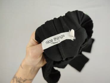 zara spodnie czarne szerokie: Nice Things, Spodnie materiałowe damskie, rozmiar S — 4