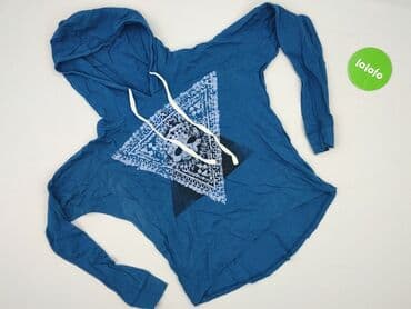 local heroes niebieska bluza: Bluza z kapturem damska, rozmiar S — 2