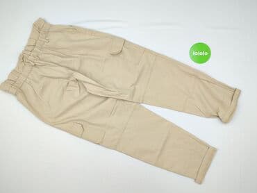 beżowe buty na koturnie ccc: Sinsay, Spodnie cargo damskie, rozmiar L — 3