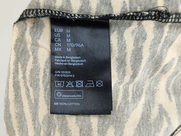 reserved czarne t shirty: H&M, Футболка жіноча, розмір M — 5