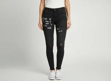 reebok cl jogger damskie: Jeansy damskie, rozmiar S — 7