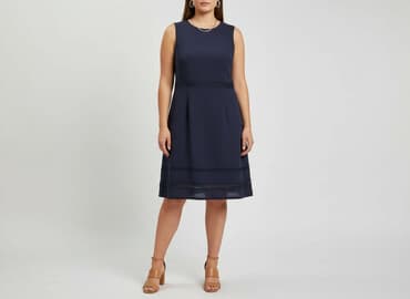 emoi sklep sukienki granat na wesele: H&M, Sukienka damska, rozmiar XL — 6