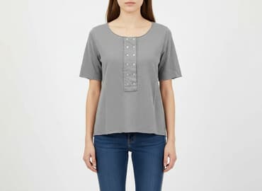 koszula new era: Maison Scotch, Bluzka damska, rozmiar M — 7