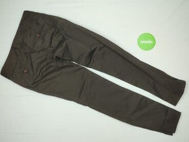 klapki jeansowe zara: Zara, Spodnie materiałowe damskie, rozmiar M — 3