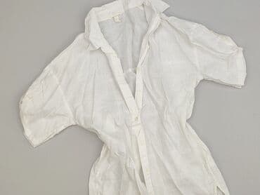 koszula lniana damska h m: H&M L.O.G.G., Koszula damska, rozmiar XS — 1