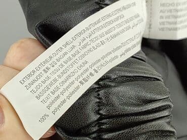 Ubrania damskie: Bershka, Kurtka skórzana damska, rozmiar XS — 6