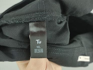 t shirt second hand: TU Woman, Spodnie materiałowe damskie, rozmiar 2XL — 5