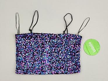 kitty crop top: Sinsay, Top damski, rozmiar L — 4