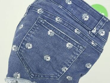 krótkie spodenki z wysokim stanem jeansowe: Denim Co, Szorty damskie, rozmiar S — 5