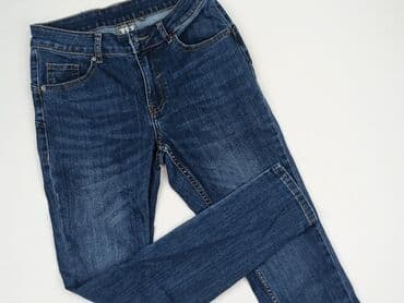jeansy damskie granatowe: W, Jeansy damskie, rozmiar S — 1