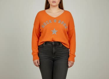 byolala kurtki zimowe: Sweter damski, rozmiar 4XL — 6