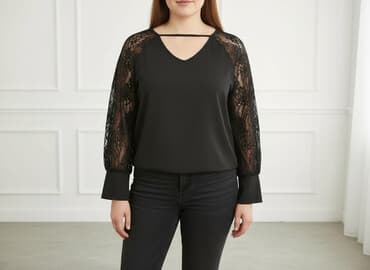 bluzki gorsetowe wieczorowe: Bluzka damska, rozmiar XL — 6