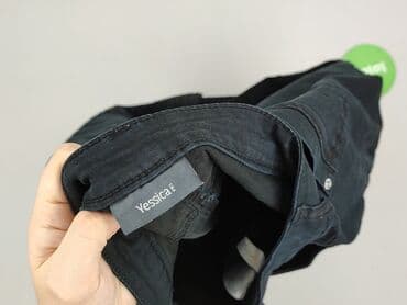 spodnie wrangler czarne: Yessica, Spodnie materiałowe damskie, rozmiar 4XL — 4