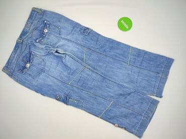 kapcie kapitan bomba: Denim, Spodnie 3/4 damskie, rozmiar 2XL — 3