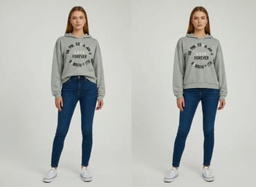 bluzy ze śmiesznym napisem: Bluza z kapturem damska, rozmiar L — 1