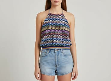 pull and bear bluzka w paski: PULL&BEAR, Top damski, rozmiar M — 1