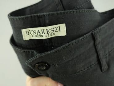 spodnie dresowe plus size: Spodnie materiałowe damskie, rozmiar L — 4