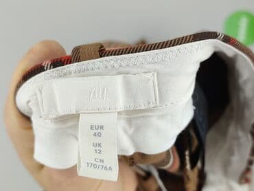 kapcie welniane goralskie: H&M, Spodnie materiałowe damskie, rozmiar L — 4